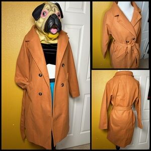 WITCHERY, rust coat!!